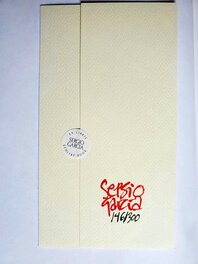Ex-Libris signé : sergio garcie et numéroté 146/300 offset SCHLIRF BOOK Ex-Libris signé : sergio garcie et numéroté 146/300 offset SCHLIRF BOOK