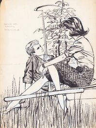 Jan Wesseling - Jan Wesseling & Thé Tjong-Khing (KhiWes) | 1961 | Rosita 26: Muziek voor Rosemary - Original Illustration