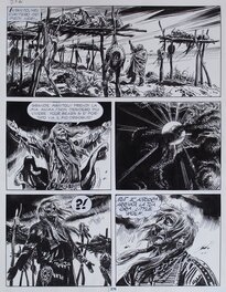 José Ortiz - Ortiz, Maxi Tex#11 bis, Il cacciatore di fossili, planche n°276, 1997. - Comic Strip