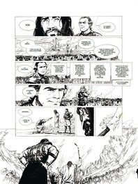 Robin Recht - Le Troisième Testament - Julius, Tome 1 - Planche originale