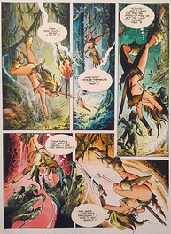 Romero - Romero, Axa Color, planche n°6, 1983. - Planche originale