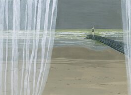 Dominique Goblet - Ostende 14 mars 2021 - Illustration originale