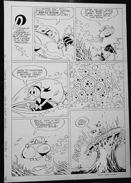 William Van Horn - Donald à la chasse au trésor - Comic Strip