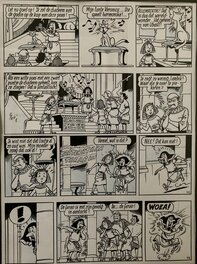 Paul Geerts - Suske en Wiske / Bob et Bobette - De Poezelige Poes - Comic Strip