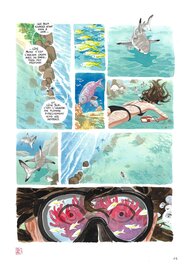 Léonard Chemineau - Léonard CHEMINEAU - LA BRUTE ET LE DIVIN – PLANCHE ORIGINALE 17 - Comic Strip