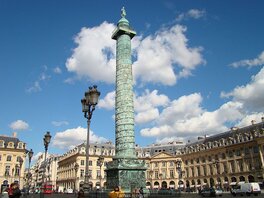 Place Vendôme, même angle, années 80 Place Vendôme, même angle, années 80