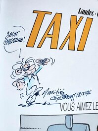 Dédicace scénariste Raoul CAUVIN Dédicace scénariste Raoul CAUVIN