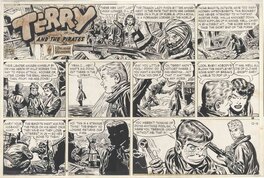 Terry et les Pirates - Planche originale