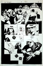 Planche originale - 100 Bullets - #7, p.9