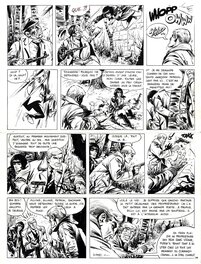 William Vance - Vance : Bruno Brazil tome 3 planche 28 - Planche originale