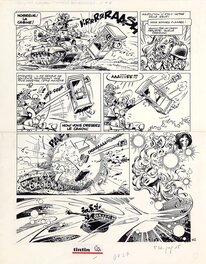 Dany - Olivier Rameau "Le Grand voyage en Absurdie" - Planche originale