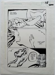 Edmond Baudoin - Baudoin - Le voyage p118 - Planche originale