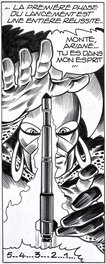 Jean-Yves Mitton - Mikros - Le Vaudou - Mustang n°66 - planche originale - comic art b11 Jean-Yves Mitton - Mikros - Le Vaudou - Mustang n°66 - planche originale - comic art b11