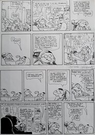 Manu Larcenet - Larcenet - NIC OUMOUK Tome 1 Planche 9 - Comic Strip