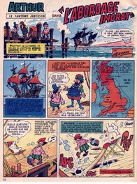 Arthur dans Pif gadget 4 du 17/03/1969 Arthur dans Pif gadget 4 du 17/03/1969