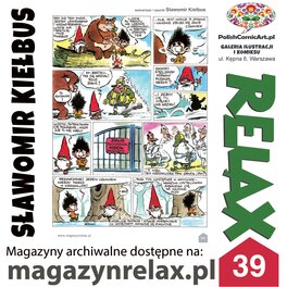 Published in famous Polish RELAX comic magazine (No. 39)