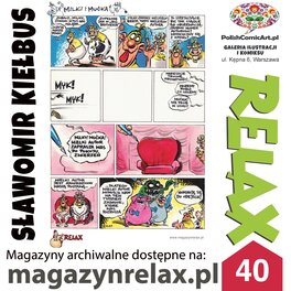Published in famous Polish RELAX comic magazine (No. 40)