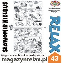 Published in famous Polish RELAX comic magazine (No. 43)