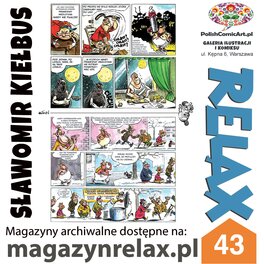 Published in famous Polish RELAX comic magazine (No. 43)