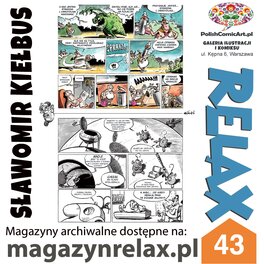 Published in famous Polish RELAX comic magazine (No. 43)