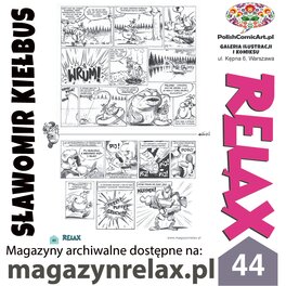 Published in famous Polish RELAX comic magazine (No. 44)