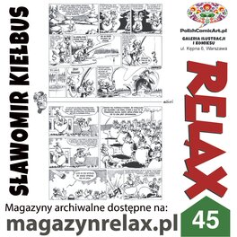 Published in famous Polish RELAX comic magazine (No. 45)