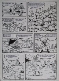 Willy Vandersteen - Jerom de tomatenbrigade, studio Vandersteen - Planche originale