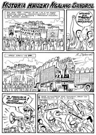 Ryszard Dąbrowski - L'histoire d'une religieuse Ngalang Sandrol - Comic Strip