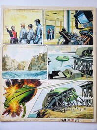 Don Lawrence - L'EMPRIRE DE TRIGAN  couleur directe - Planche originale