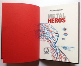 Le dessin dédicace d'n Monstre Star Wars pleine page de titre + Tampon Druillet a gauche et signée Le dessin dédicace d'n Monstre Star Wars pleine page de titre + Tampon Druillet a gauche et signée