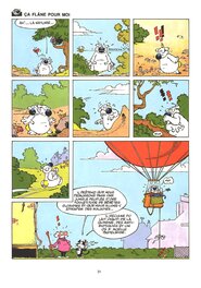 Dupa - Cubitus Chien fidèle - album 13 - Gag 656 page 31- ça flâne pour moi - planche originale - comic art Dupa - Cubitus Chien fidèle - album 13 - Gag 656 page 31- ça flâne pour moi - planche originale - comic art