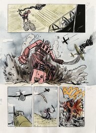 Matt Kindt - Black Hammer '45 - Planche originale