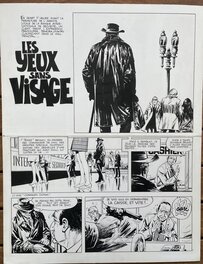William Vance - BRUNO BRAZIL - Planche originale