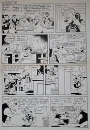 Vicar - Donald Reporter - Planche originale