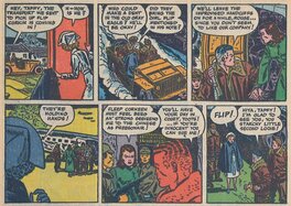 Planche publiée - Harvey Comics T9 (1948)