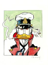 Donald Duck inspiré par Corto Maltese, Tony Fernandez, 2024 Donald Duck inspiré par Corto Maltese, Tony Fernandez, 2024