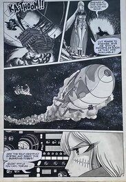 Ben Dunn - Captain Harlock / Albator - Planche originale