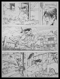 Milo Manara - Un été indien - Planche originale