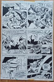 John Buscema - Thor #259 page 23 John Buscema et Tony de Zuniga - Planche originale
