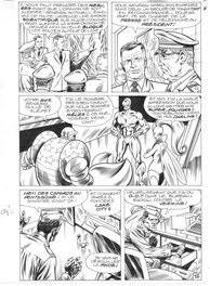 Jean-Yves Mitton - Mitton, Mikros, Planche n°14, Mustang#63. 1981 - Comic Strip