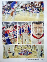 Andréi Arinouchkine - LA FACE CACHEE DE WATERLOO  T1  LA VICTOIRE DE L'EMPEREUR  couleur directe - Original art