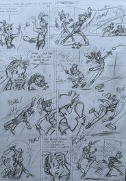 Dany - Spirou - Jokarira bien qui jokarira le dernier - Illustration originale