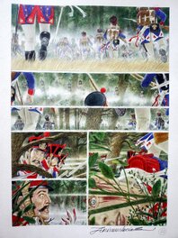 Comic Strip - LA FACE CACHEE DE WATERLOO  T1  LA VICTOIRE DE L'EMPEREUR couleur directe