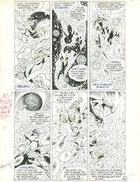 Jean-Yves Mitton - Mikros - Outre-Monde 4ème partie, Pl14 - Titans #78 (1985) - Planche originale