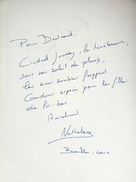 Dédicace scénariste Dédicace scénariste
