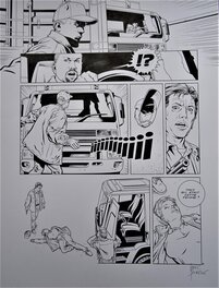 Marc Bourgne - Planche Originale 33 Frank Lincoln Tome 4 “Kodiak” - Comic Strip