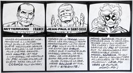 Jean-Yves Mitton Mikros Titans 68 planche orignale comic art b1