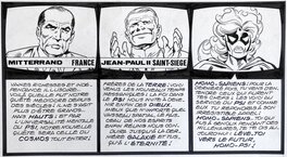 Jean-Yves Mitton Mikros Titans 68 planche orignale comic art b1 Jean-Yves Mitton Mikros Titans 68 planche orignale comic art b1