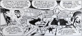 Jean-Yves Mitton Mikros Titans 68 planche orignale comic art d1