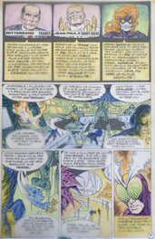 Jean-Yves Mitton Mikros Titans 68 planche orignale comic art f1 Jean-Yves Mitton Mikros Titans 68 planche orignale comic art f1